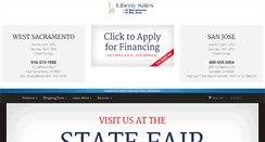 Desktop Screenshot of libertysafenorcal.com